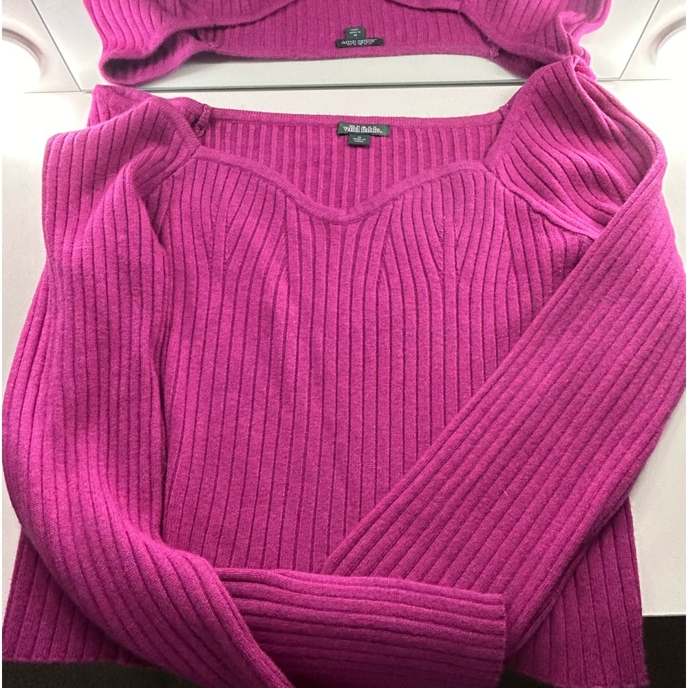 Pink long sleeve